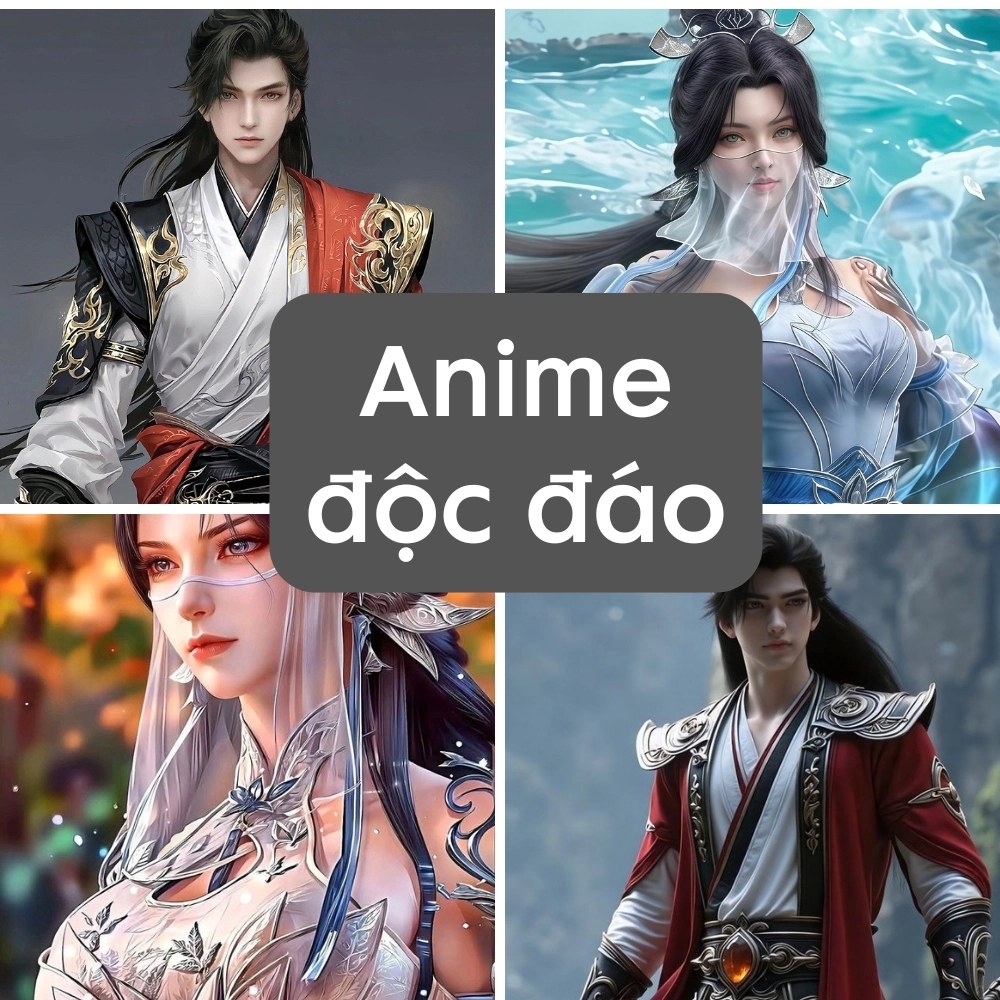 Khám phá thế giới anime độc đáo