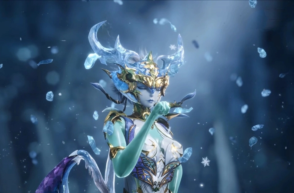 Băng Đế khí chất hàn băng thống lĩnh cực bắc