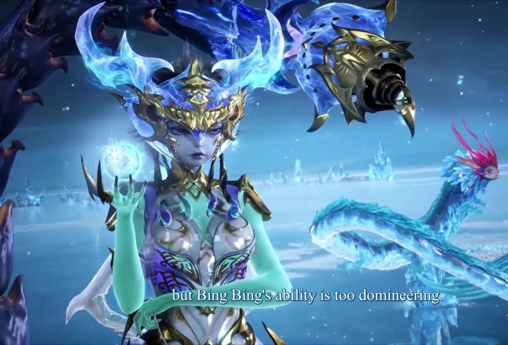 Băng Đế đẹp kiêu sa giữa thế giới băng tuyết