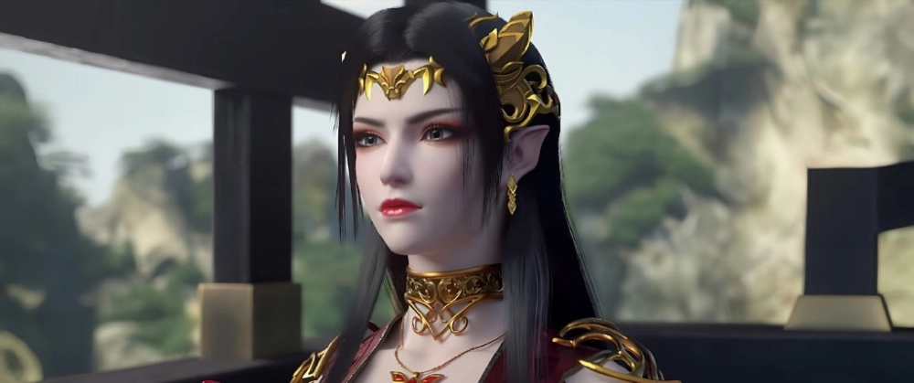 Tạo dáng Cấm Khu Chi Chủ ngồi thiền tĩnh lặng