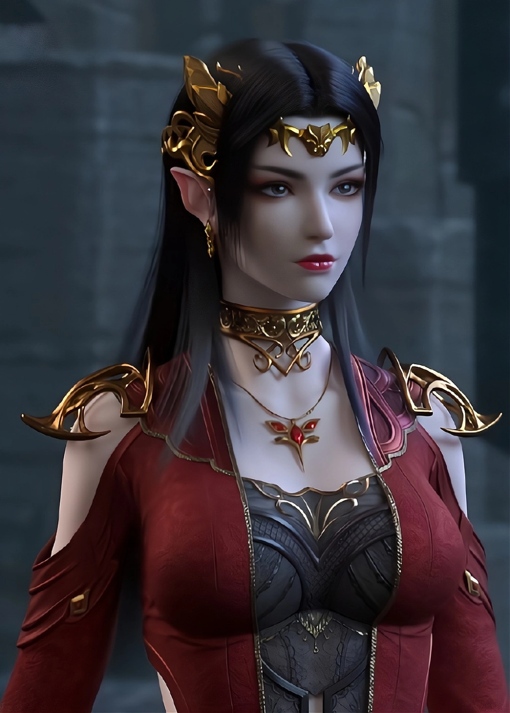 Chén trà của Cấm Khu Chi Chủ tỏa khói mờ ảo