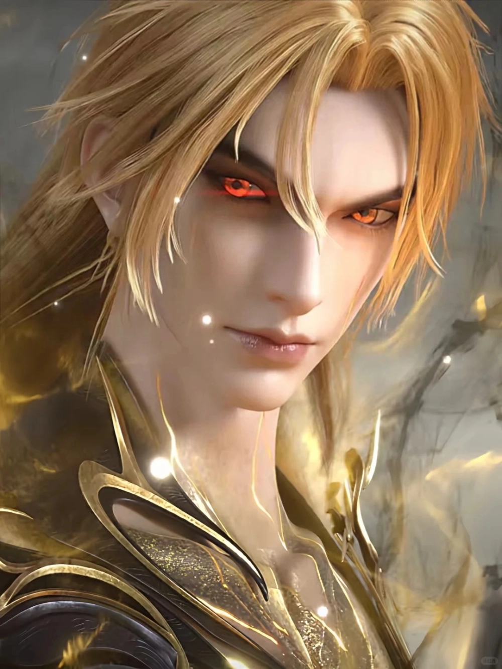 Tu vi Cô Kiếm Vương được thể hiện qua thần thái uy nghiêm