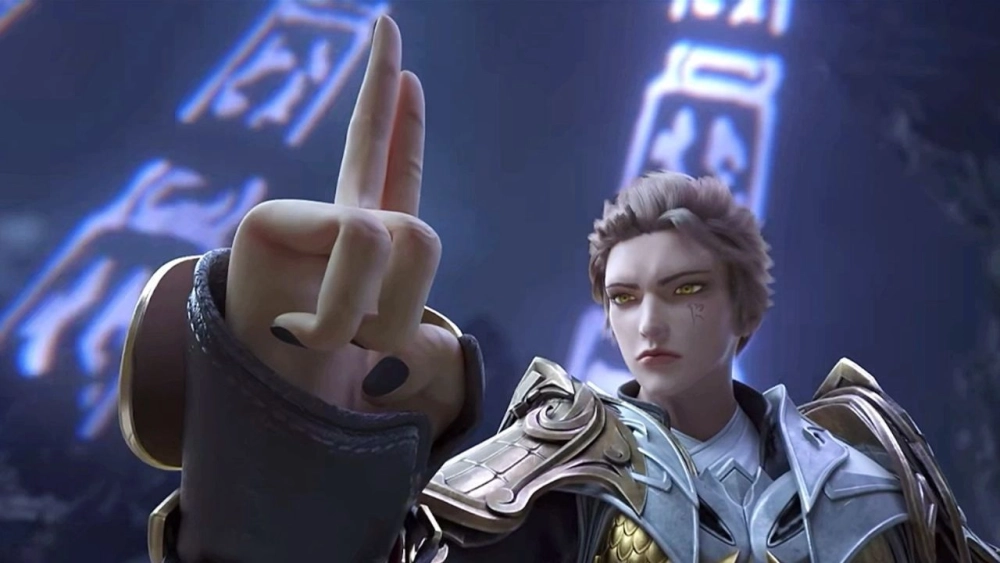 Hình ảnh Côn Bằng Tử 3d với đôi mắt sắc lạnh