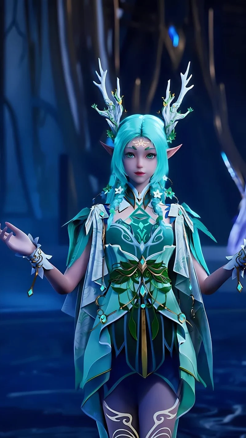 Chiêm ngưỡng Dạ Tiểu Lệ anime cực đẹp và sống động