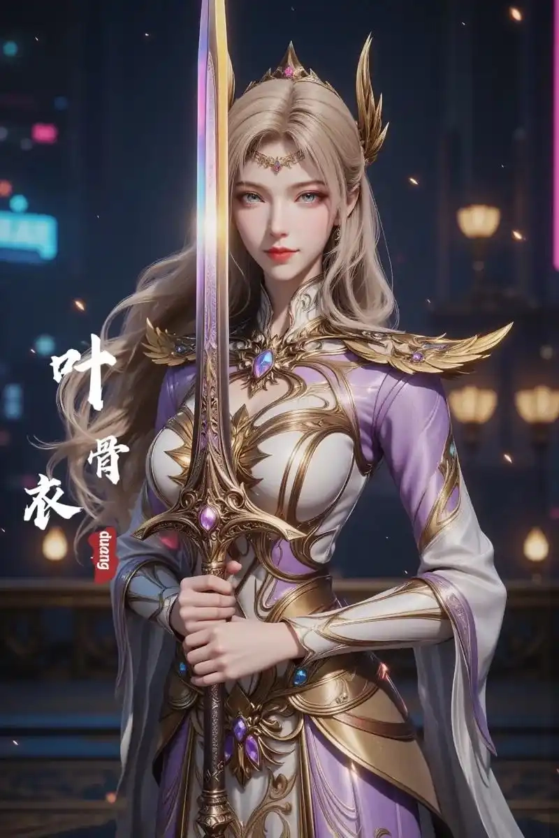 Diệp Cốt Y võ hồn tỏa hào quang thuần khiết