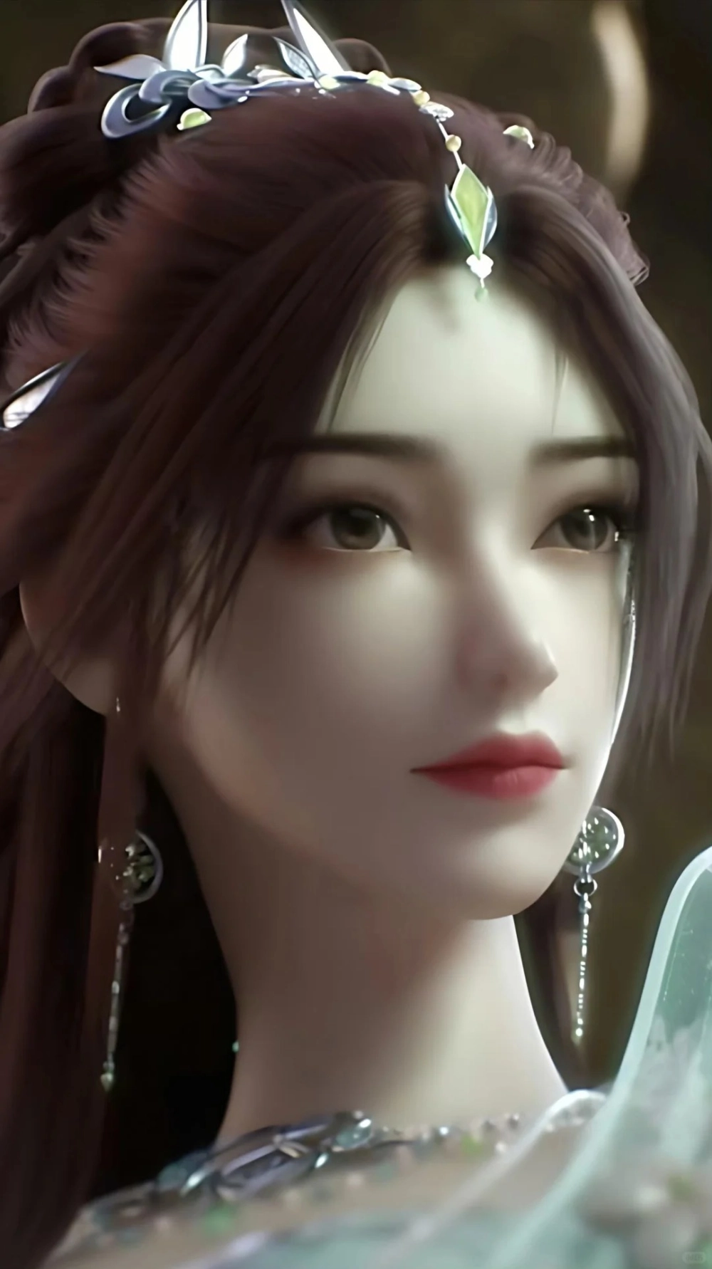 Mỹ nhân Diệp Khuynh Tiên 3d rạng rỡ dưới ánh trăng