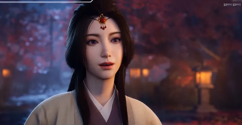 Nét mặt Đổng Huyên Nhi lẳng lơ quyến rũ