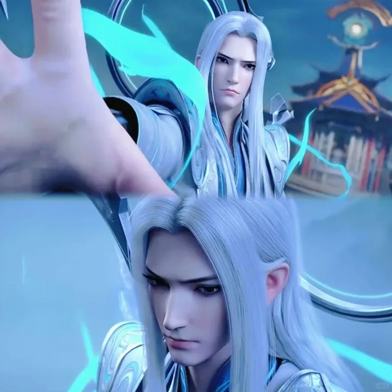 Hình ảnh Dược Lão trong anime tôn vinh Dược Trần