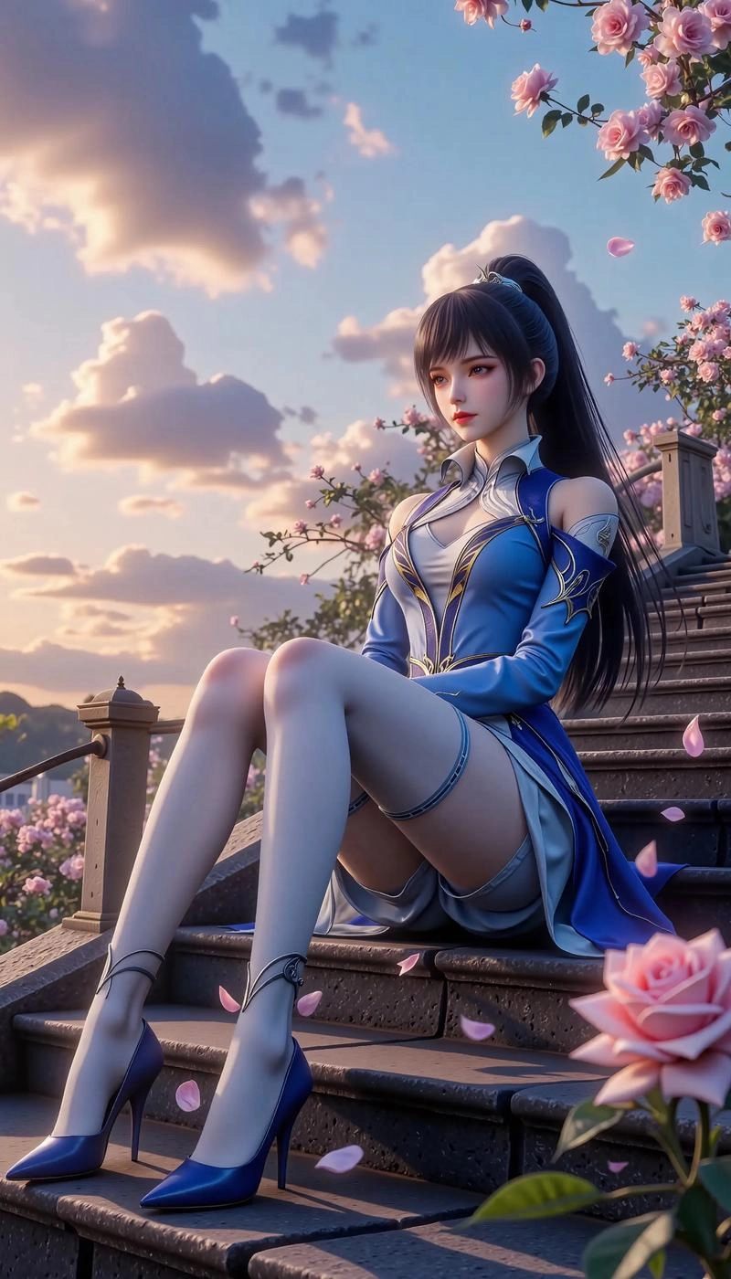 Đường Nhã hắc hóa ánh nhìn u tối đầy ám ảnh