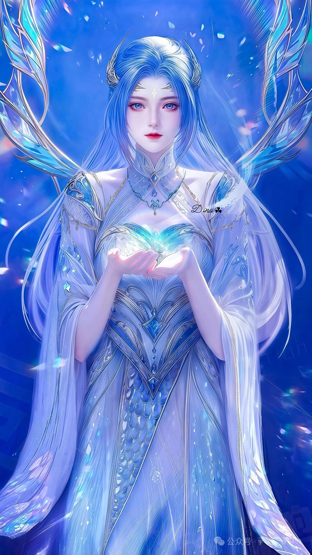 Đường Vũ Đồng Quang Minh Nữ Thần Điệp tỏa sáng thánh khiết