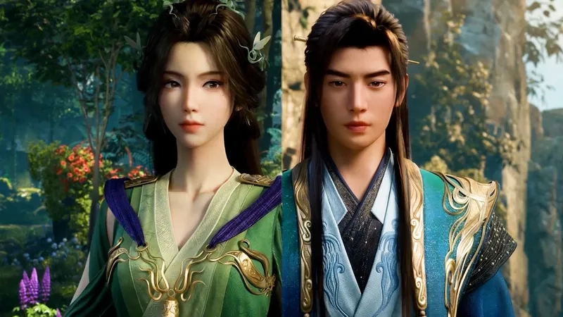 Cặp đôi Hàm Vân Chi và Lệ Phi Vũ phim