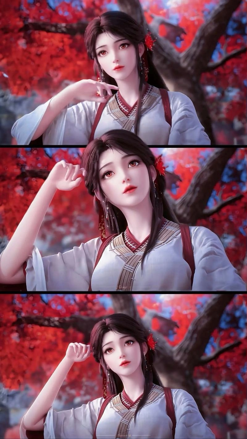 Hình vẽ Hỏa Linh Nhi chibi cute cực đáng yêu