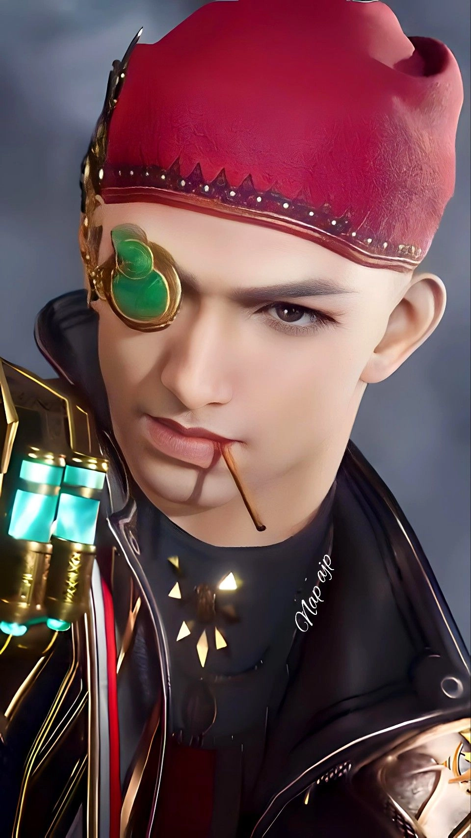 Hòa Thái Đầu mặc giáp toát lên vẻ cứng cáp đầy uy lực