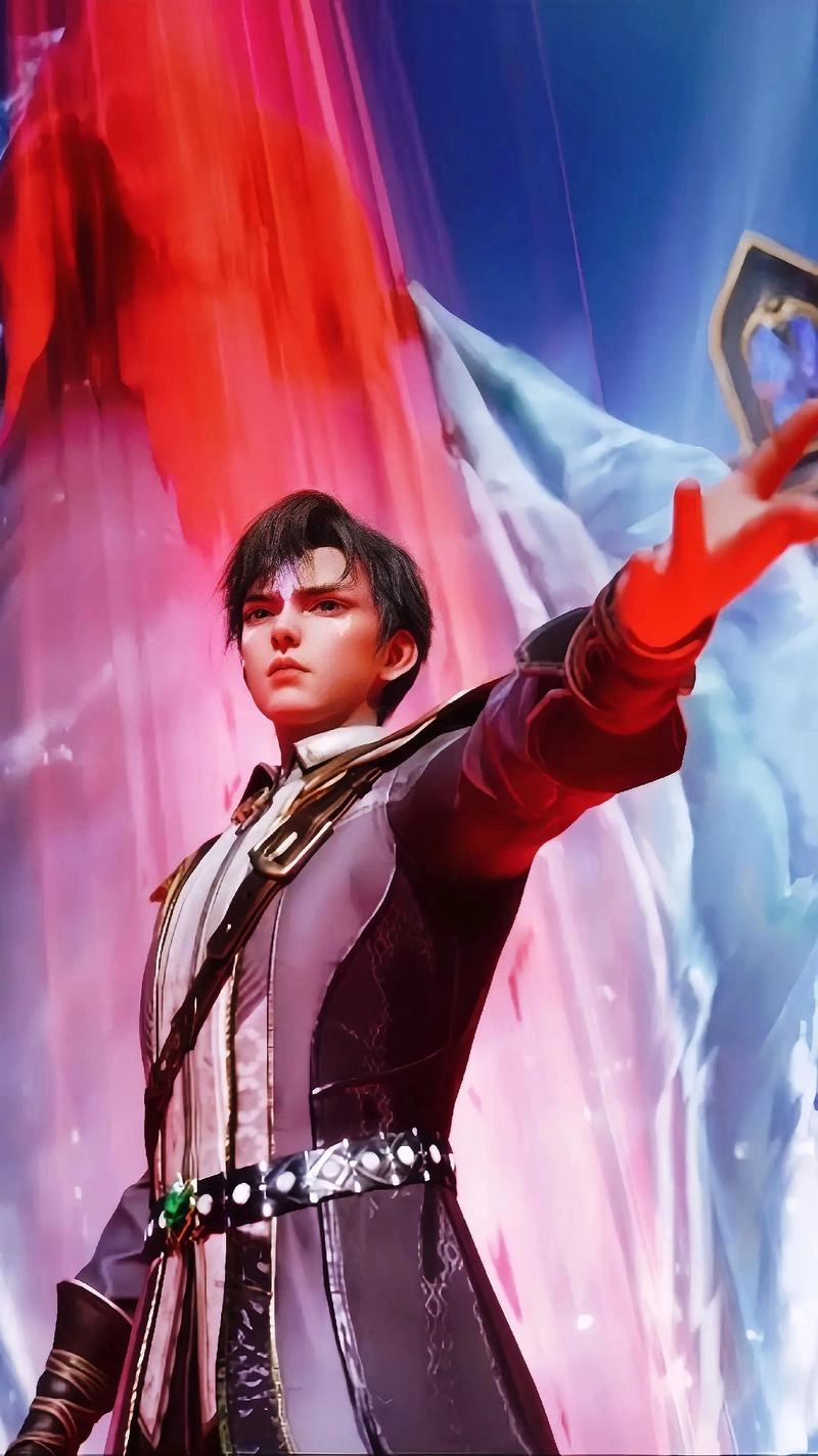 Hoắc Vũ Hạo cận mặt thể hiện ánh nhìn sâu thẳm