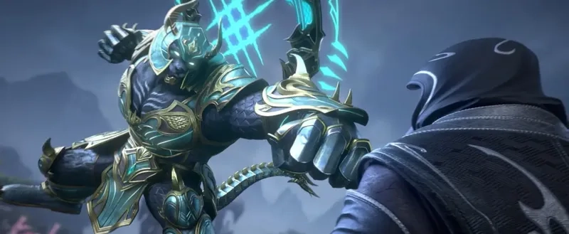 Trong Đấu Phá Thương Khung Hùng Chiến đầy uy áp