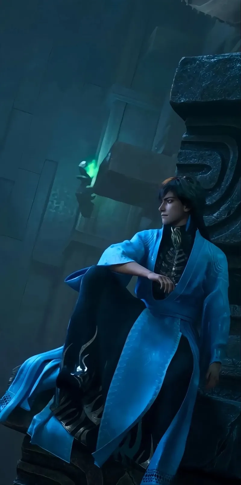 Hình bóng Huyền Cốt Thượng Nhân u linh 