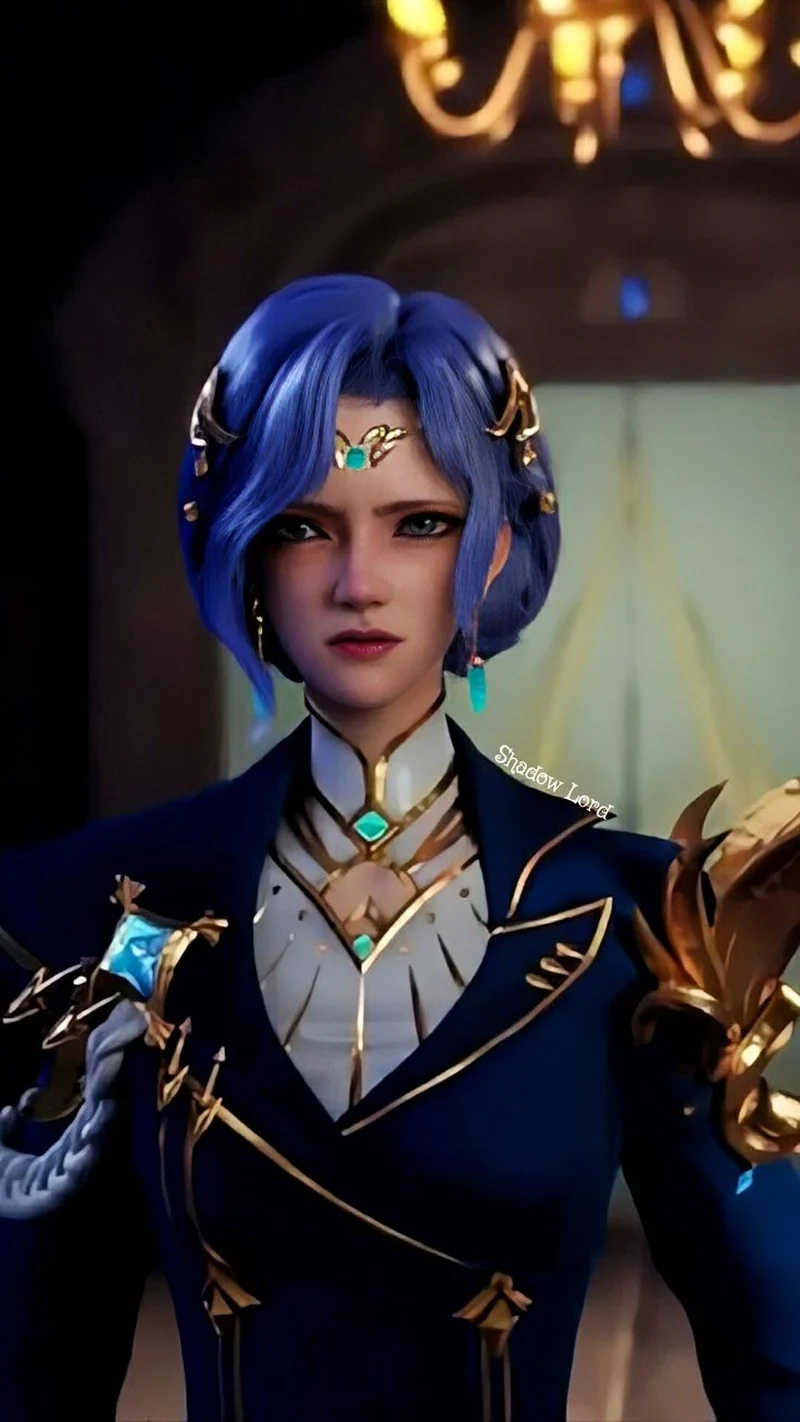 Chiêm ngưỡng Lam Nghiên Vũ anime phong cách tuyệt vời