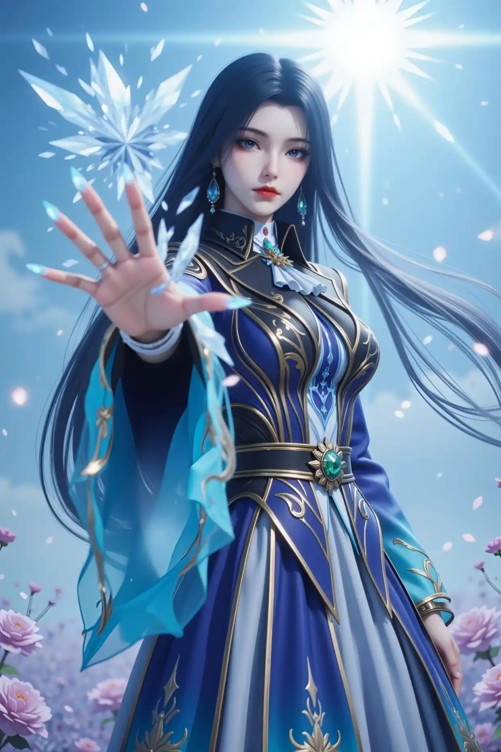 Lăng Lạc Thần donghua tái hiện thần thái chuẩn nguyên tác