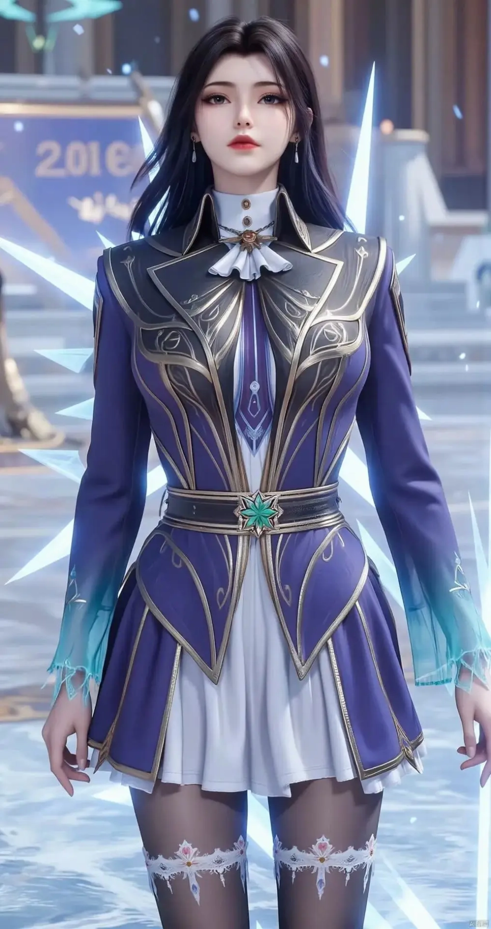 Ảnh bìa Lăng Lạc Thần nổi bật sắc thái băng lãnh