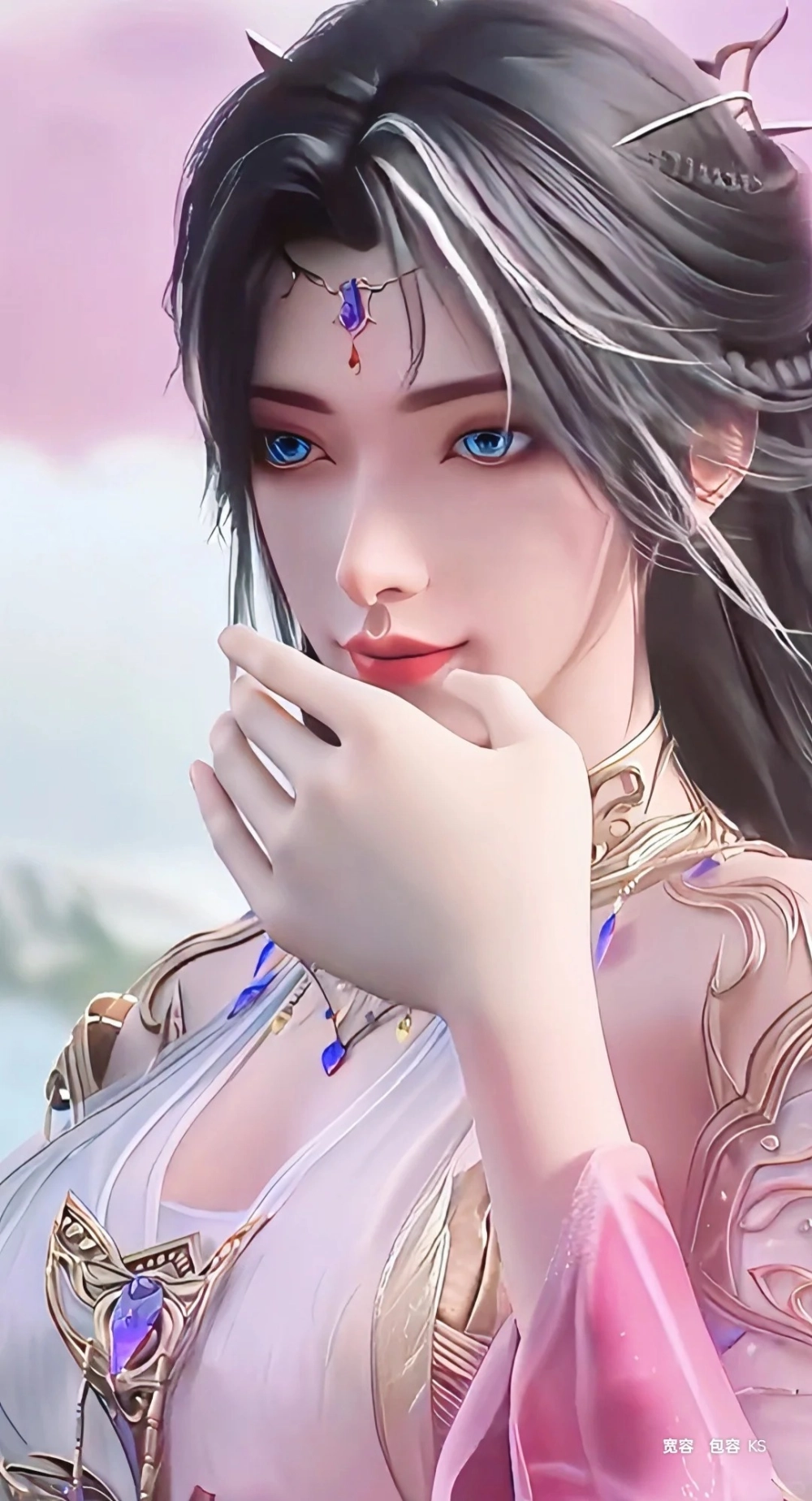 Tạo hình Ma Nữ mặc váy đen cực ngầu lộng lẫy