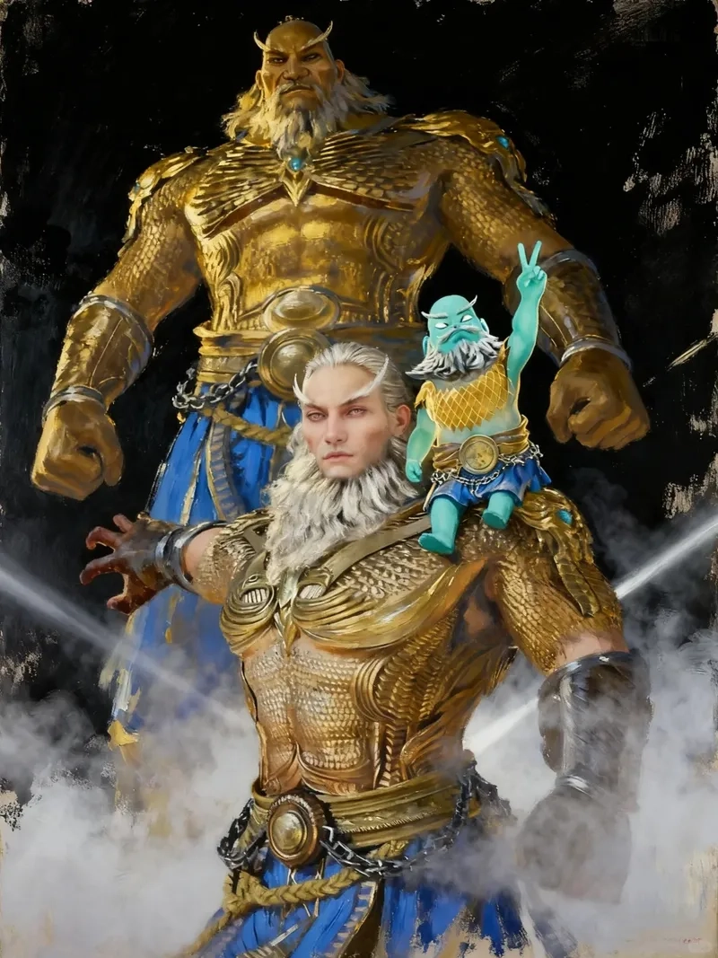 Thể hiện sức mạnh Man Hồ Tử lớn