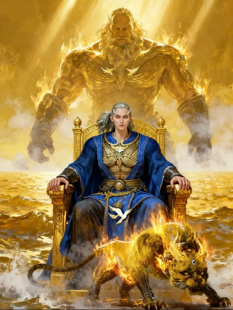 Mẫu ảnh Man Hồ Tử Anime 3D sống động