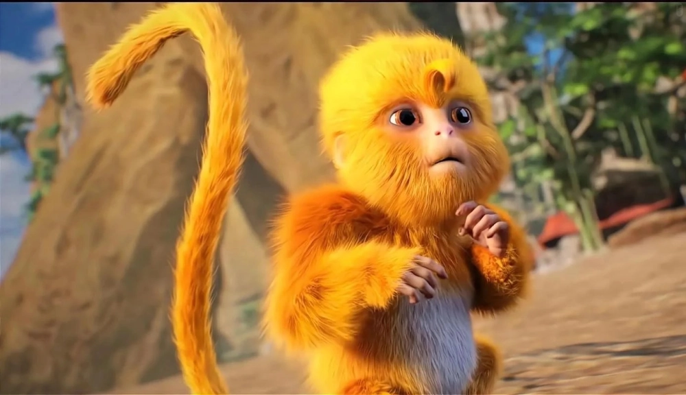 Mao Cầu với bộ lông vàng rực rỡ dưới nắng