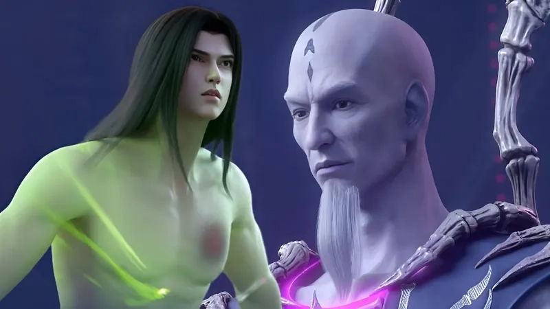 Khoảnh khắc ấn tượng của Mộ Cốt Lão Nhân Đấu Phá Thương Khung