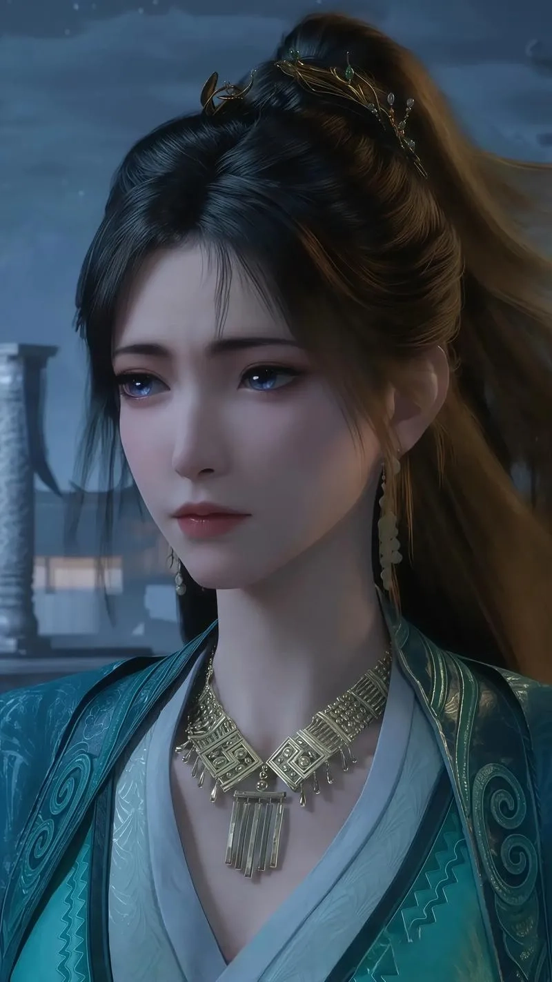 Cảnh tình cảm Mộ Phái Linh và Hàn Lập