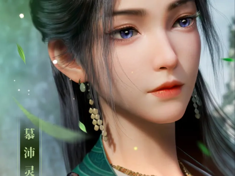 Mẫu tạo hình Mộ Phái Linh Anime 