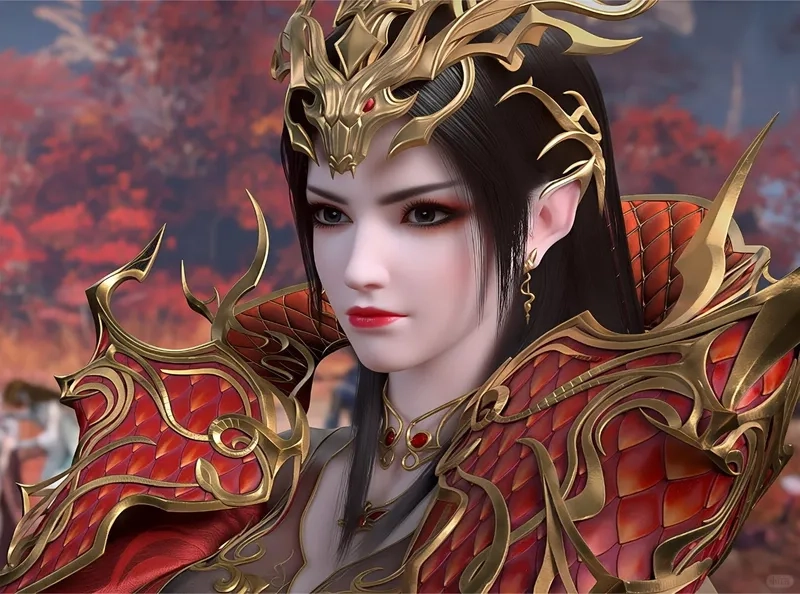 Mỹ Đỗ Toa truyện tranh với tạo hình quyến rũ quyền lực