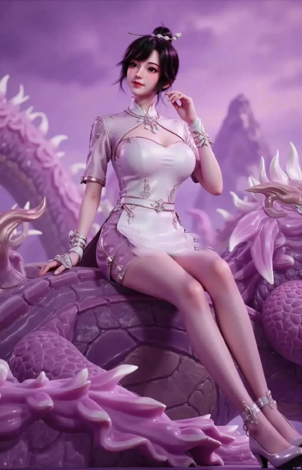 Nam Thu Thu mang khí chất tự tin và đầy cuốn hút