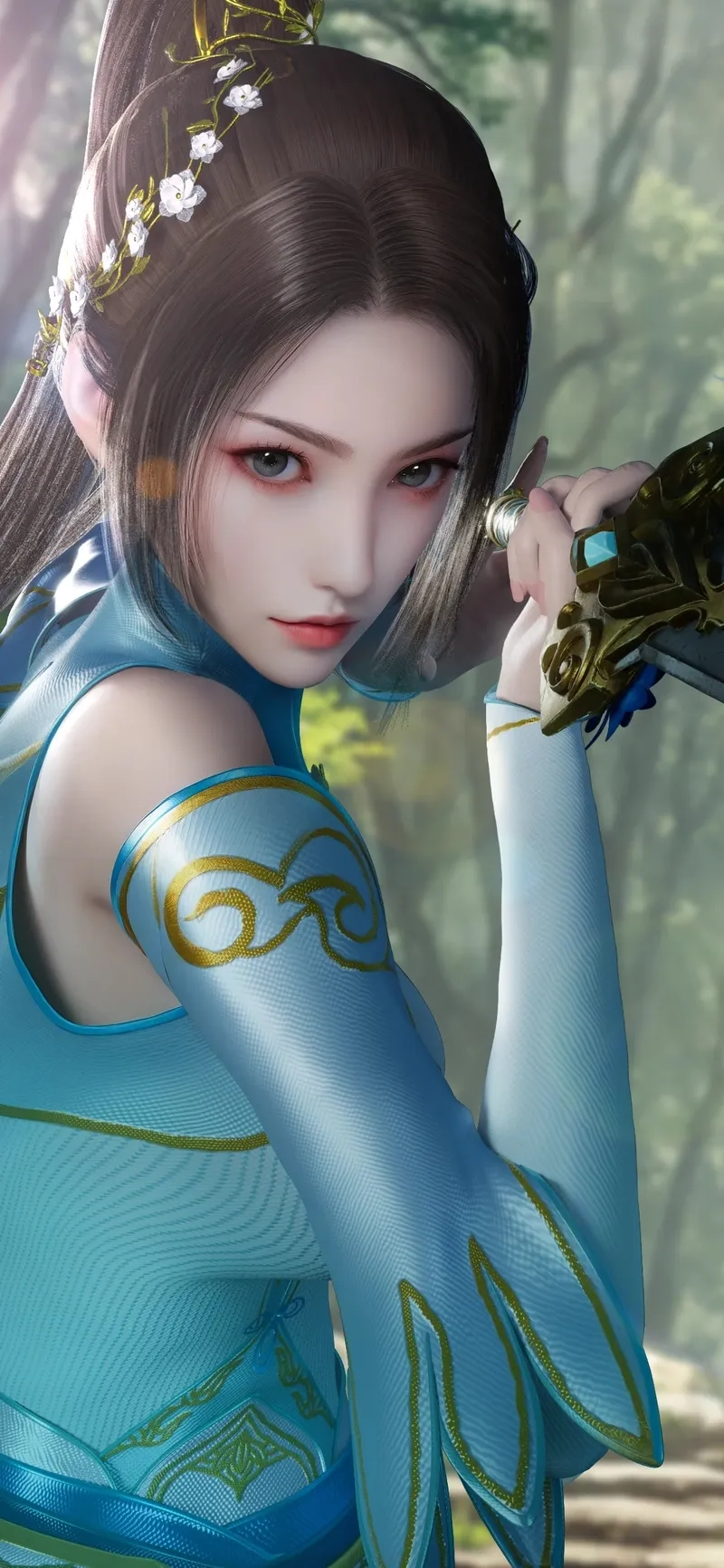 Hình ảnh Nạp Lan Yên Nhiên lạnh lùng khí chất cao ngạo