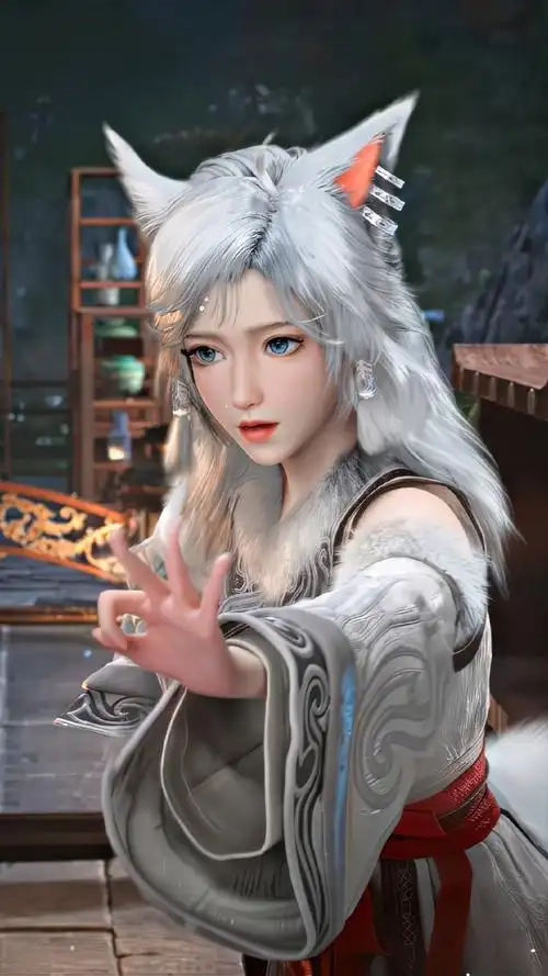 Hình ảnh nàng Ngân Nguyệt sủng vật