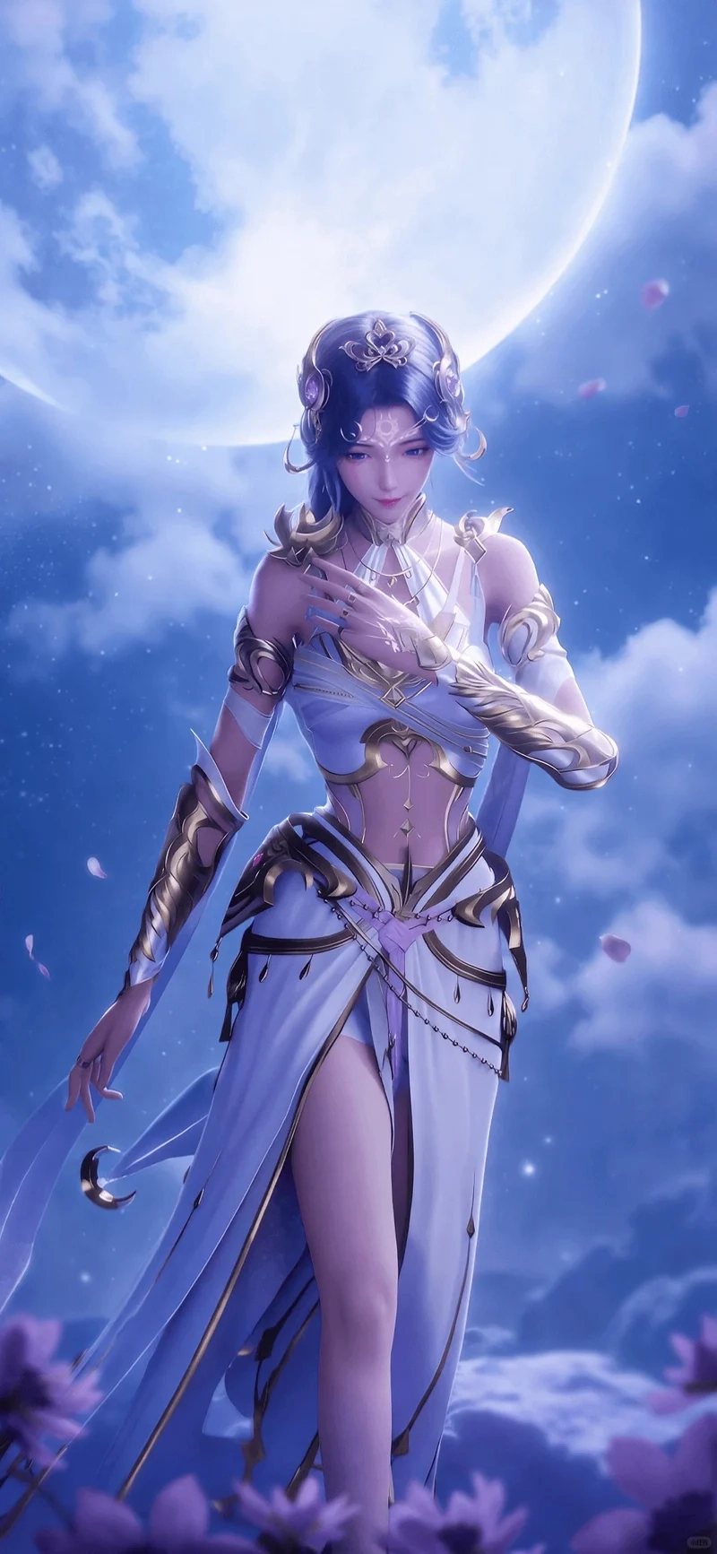 Trang trí màn hình với Nguyệt Dạ hình nền tuyệt đẹp