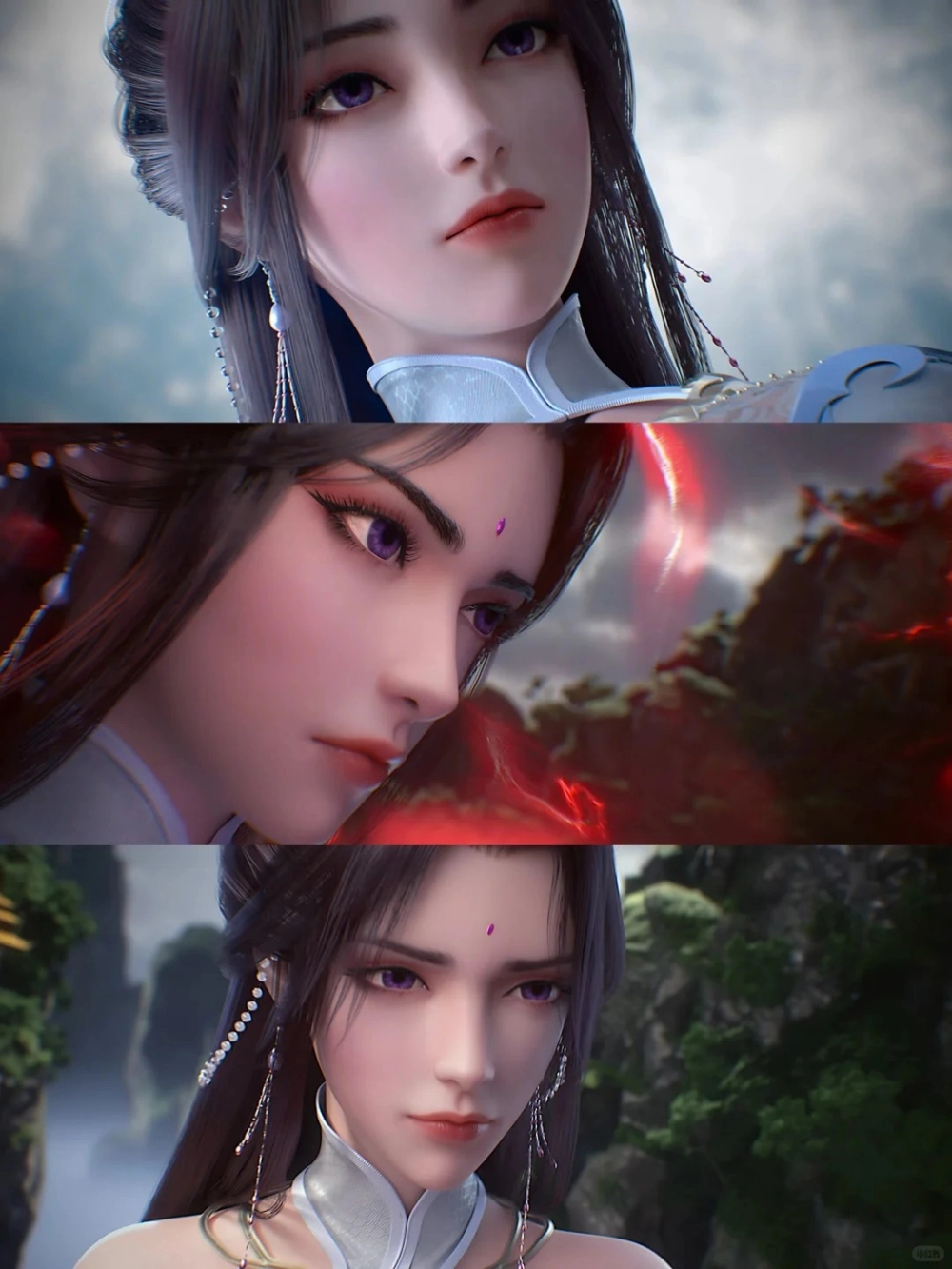 Cảnh Nguyệt Thiền và Thạch Hạo đấu khẩu trong hoạt hình