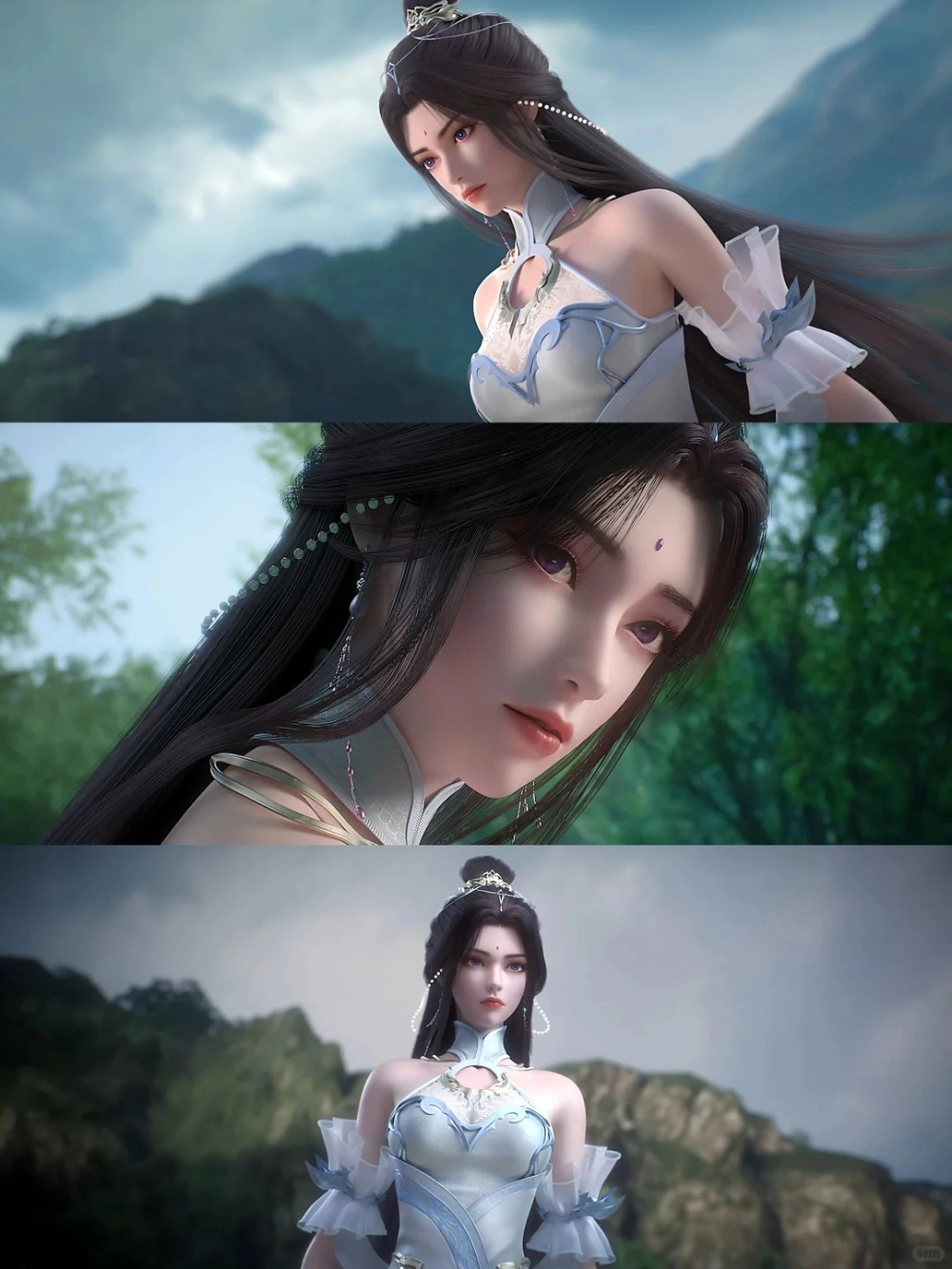 Nguyệt Thiền sử dụng bí thuật Bổ Thiên Giáo rực rỡ