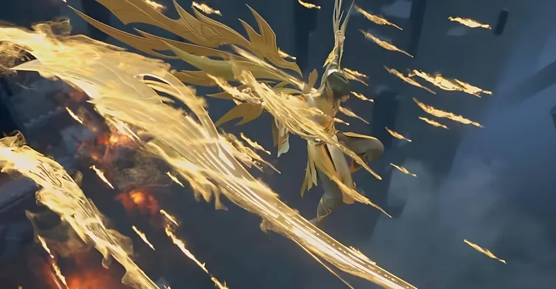 Trận Nhạn Lạc Thiên vs Tiêu Viêm căng thẳng