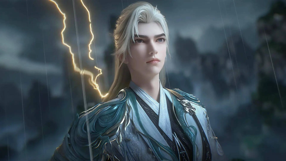 Ảnh Ninh Xuyên ngầu trong trang phục trắng tinh khôi