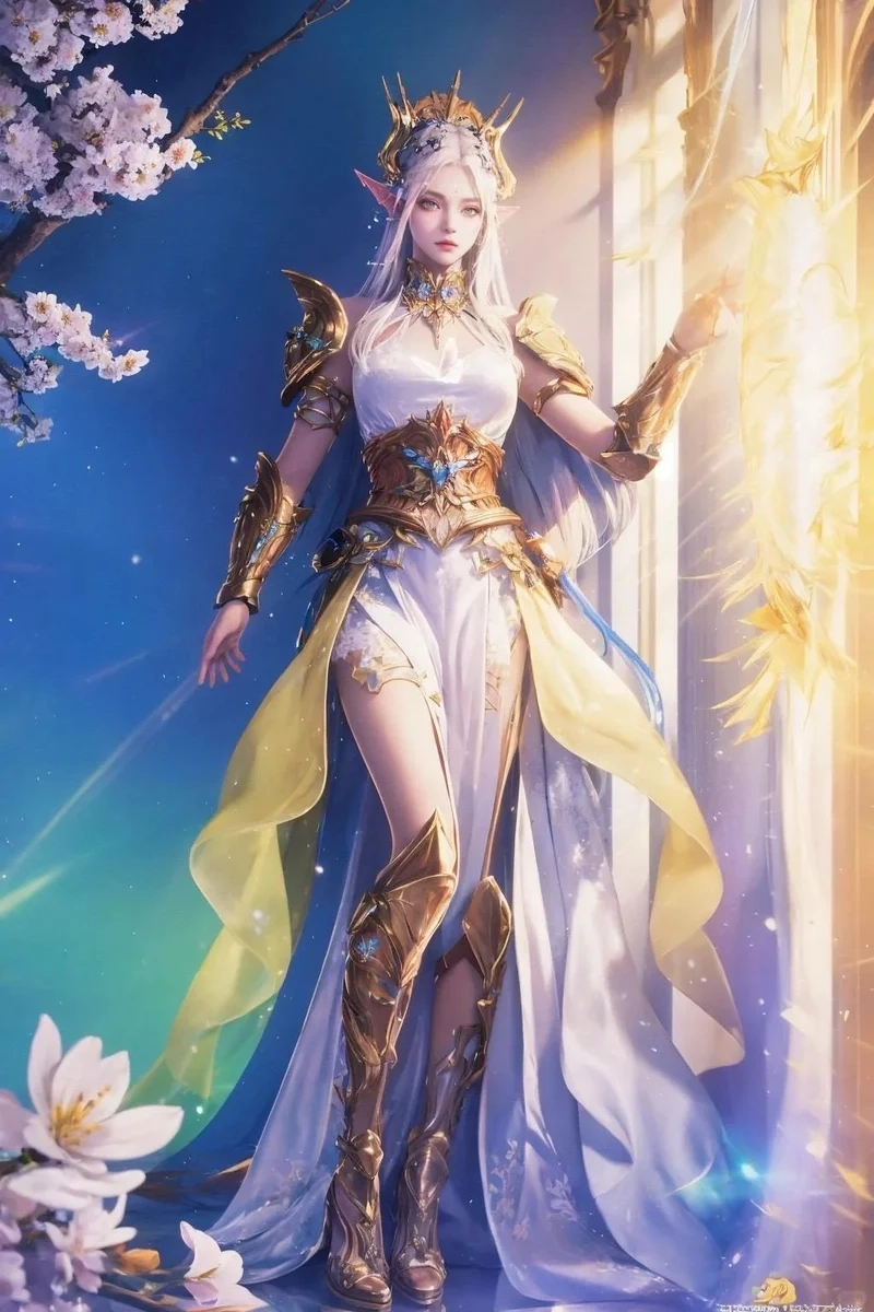 Ngắm nhìn Hình Nữ Thần Ánh Sáng đẹp rực rỡ lung linh