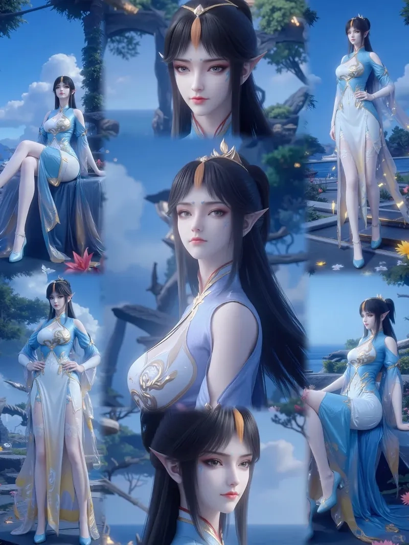 Vẻ đẹp lạnh lùng của Phượng Thanh Nhi khiến fan Đấu Phá mê mẩn