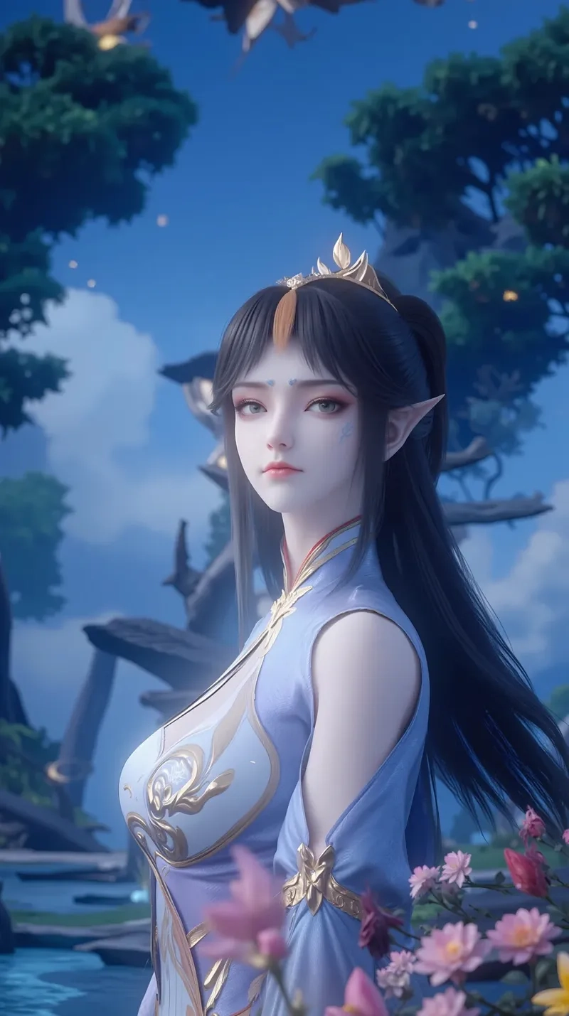 Ở Cửu Tinh Đấu Hoàng Phượng Thanh Nhi đã cực kỳ mạnh