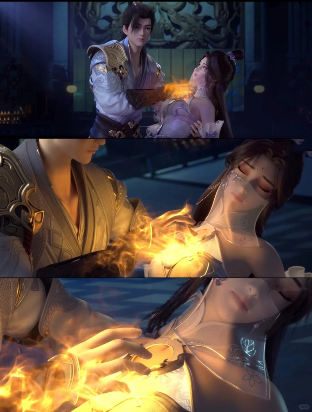 Mỹ nhân Thế Giới Hoàn Mỹ Tần Di Ninh trong bộ váy lụa xanh thướt tha