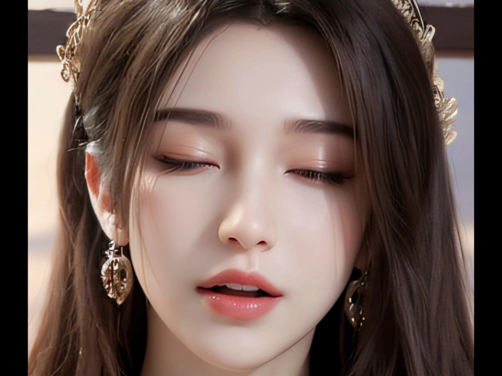 Trang phục Tần Di Ninh cực đẹp với họa tiết thêu tay tinh xảo