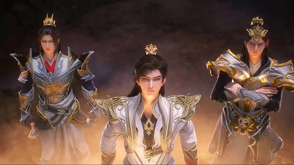 Ảnh Tần Hạo ngầu trong trang phục chiến đấu bạc