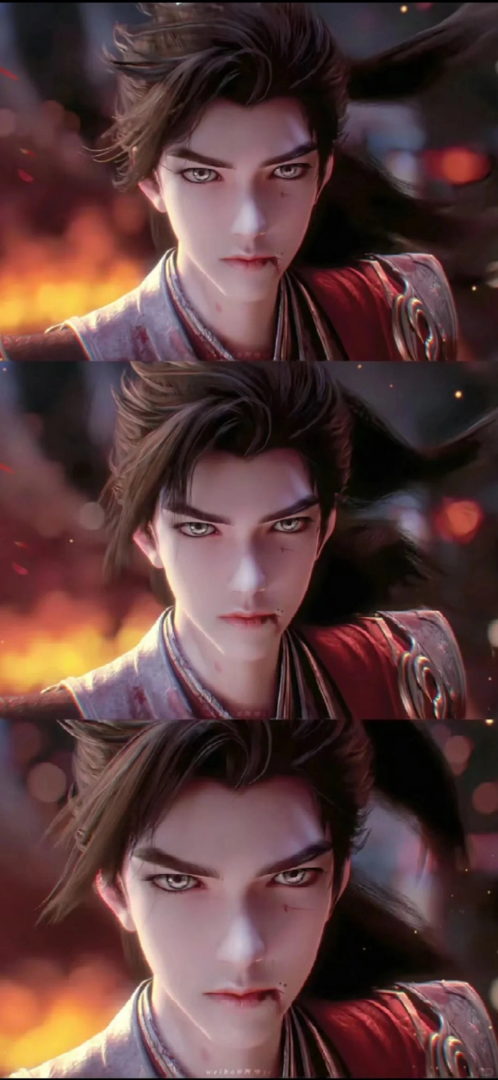 Ảnh Tần Hạo anime theo phong cách vẽ tay độc đáo