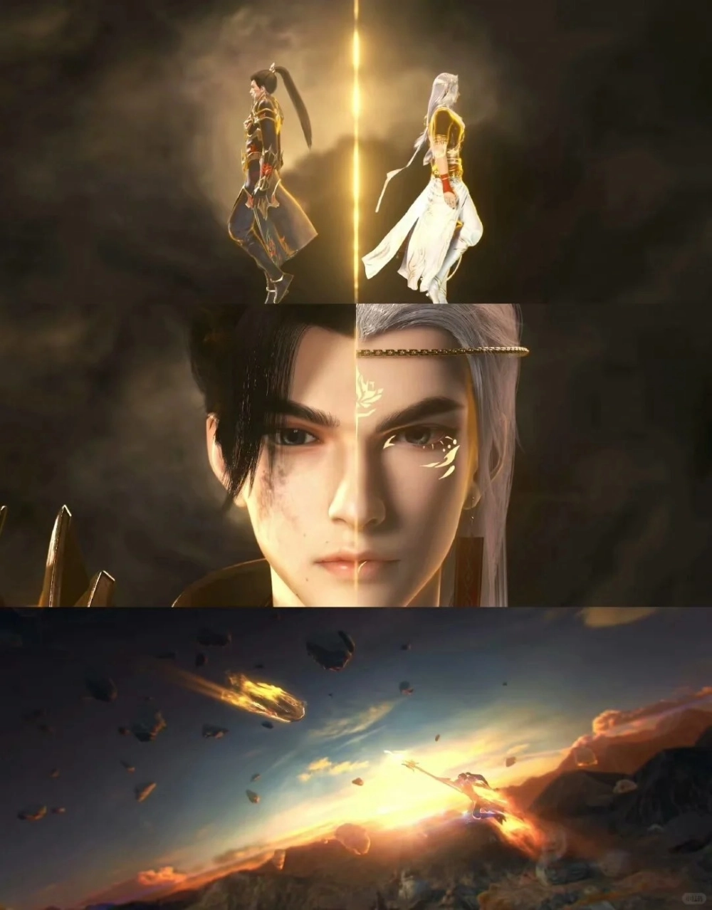 Hình ảnh Tần Hạo lúc nhỏ hồn nhiên tại Bất Lão Sơn