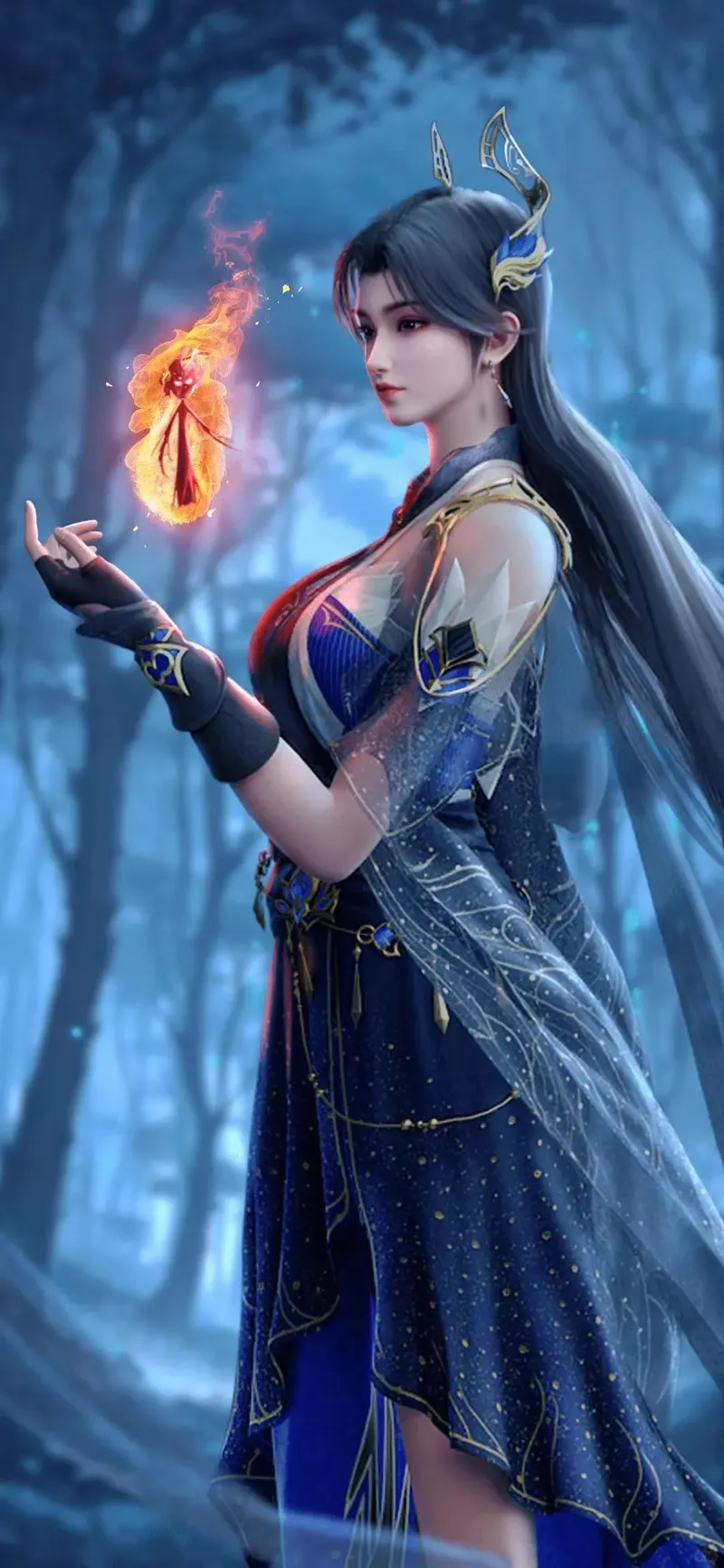 Tính cách lạnh lùng của Tào Dĩnh rất cuốn hút