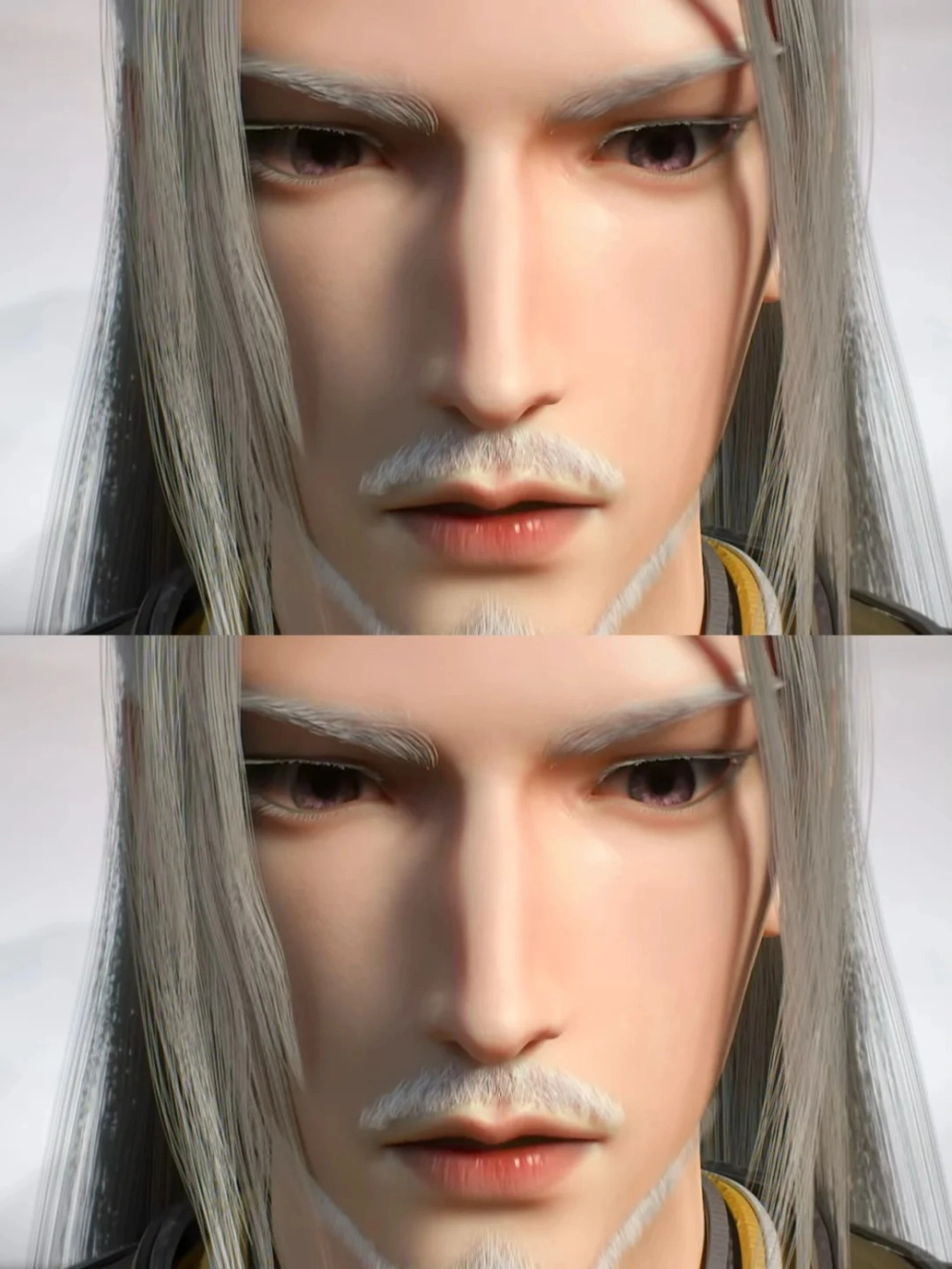 Hình ảnh Tề Đạo Lâm ngầu với ánh mắt sắc bén