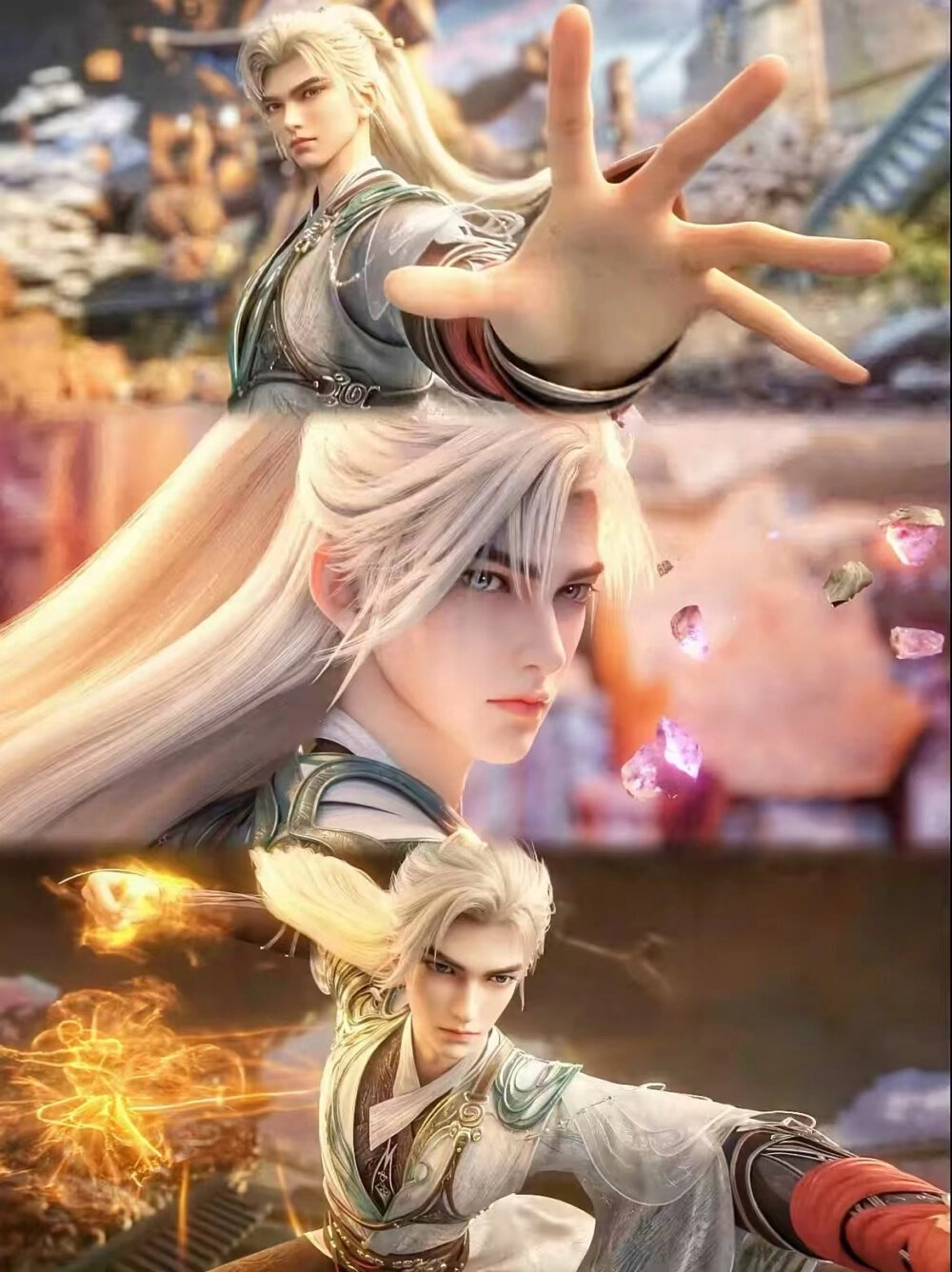 Hoang Thiên Đế 4k trong tư thế chiến đấu đỉnh cao